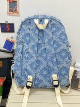 Load image into Gallery viewer, Star Denim Backpack Bag