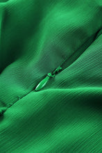 Load image into Gallery viewer, Tied One-Shoulder Puff Sleeve Dress