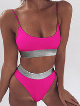 Load image into Gallery viewer, Scoop Neck Spaghetti Strap Two-Piece Swim Set