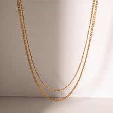 Load image into Gallery viewer, Stainless Steel Double-Layered Necklace