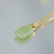 Load image into Gallery viewer, Gold-Plated Natural Stone Pendant Necklace