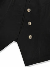 Load image into Gallery viewer, Button Up Surplice Vest