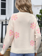 Load image into Gallery viewer, Angel Wings Round Neck Long Sleeve Sweater