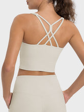 Load image into Gallery viewer, Crisscross Round Neck Active Tank