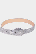 Load image into Gallery viewer, Fame Rhinestone Embellished Belt