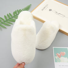 Load image into Gallery viewer, Faux Fur Slippers