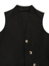 Load image into Gallery viewer, Button Up Surplice Vest