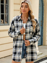 Load image into Gallery viewer, Plaid Button Up Long Sleeve Shirt