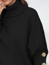Load image into Gallery viewer, Turtleneck Long Sleeve Sweater
