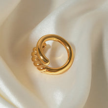 Load image into Gallery viewer, Stainless Steel Knot Bypass Ring