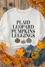 Load image into Gallery viewer, Letter Graphic Round Neck Long Sleeve Sweatshirt