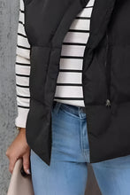 Load image into Gallery viewer, Zip Up Vest Coat with Pockets
