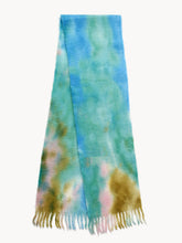 Load image into Gallery viewer, Fringe Tie-Dye Polyester Scarf