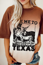 Load image into Gallery viewer, TAKE ME TO TEXAS Round Neck Short Sleeve T-Shirt