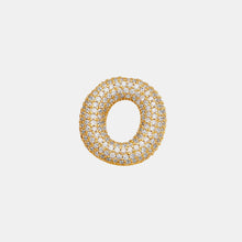 Load image into Gallery viewer, Gold-Plated Inlaid Zircon Letter Necklace