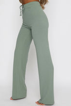 Load image into Gallery viewer, Round Neck Short Sleeve Top and Pants Set