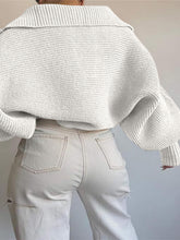Load image into Gallery viewer, Johnny Collar Long Sleeve Sweater