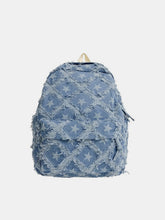 Load image into Gallery viewer, Star Denim Backpack Bag