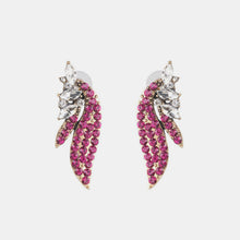 Load image into Gallery viewer, Alloy Glass Stone Stud Earrings