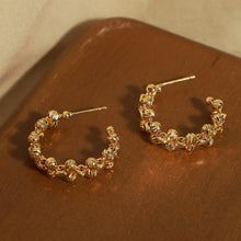 Load image into Gallery viewer, Titanium Steel C-Hoop Earrings
