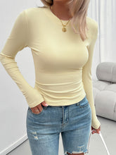 Load image into Gallery viewer, Round Neck Long Sleeve T-Shirt