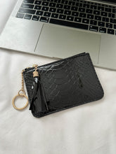 Load image into Gallery viewer, PU Leather Tassel Trim Card Case