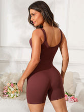Load image into Gallery viewer, Scoop Neck Wide Strap Active Romper