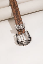 Load image into Gallery viewer, Floral PU Leather Belt