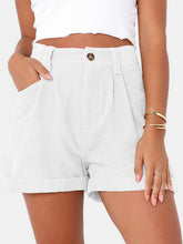 Load image into Gallery viewer, Full Size High Waist Shorts with Pockets