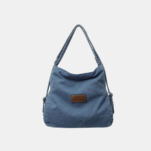 Load image into Gallery viewer, Adjustable Strap Denim Shoulder Bag