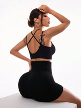 Load image into Gallery viewer, High Waist Active Shorts