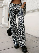 Load image into Gallery viewer, Full Size Animal Print Elastic Waist Pants