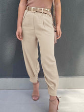 Load image into Gallery viewer, High Waist Cropped Pants