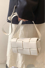 Load image into Gallery viewer, Zenana Vegan Leather Woven Crossbody Bag