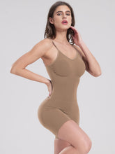 Load image into Gallery viewer, Scoop Neck Spaghetti Strap Active Romper