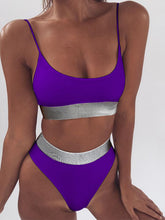 Load image into Gallery viewer, Scoop Neck Spaghetti Strap Two-Piece Swim Set