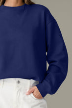 Load image into Gallery viewer, Round Neck Long Sleeve Sweatshirt