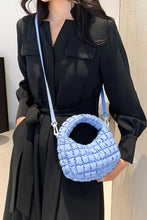 Load image into Gallery viewer, Quilted Puffy Removable Strap Crossbody Bag