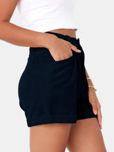 Load image into Gallery viewer, Full Size High Waist Shorts with Pockets