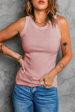 Load image into Gallery viewer, Solid Round Neck Tank