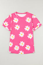 Load image into Gallery viewer, Printed Round Neck Short Sleeve T-Shirt