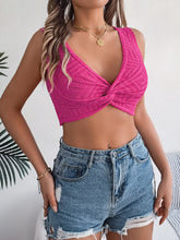 Load image into Gallery viewer, Twisted V-Neck Knit Vest
