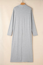 Load image into Gallery viewer, Open Front Long Sleeve Cardigan and Pants Lounge Set