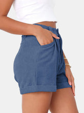 Load image into Gallery viewer, Full Size High Waist Shorts with Pockets