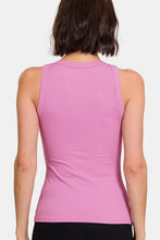 Load image into Gallery viewer, Zenana Ribbed Crew Neck Tank