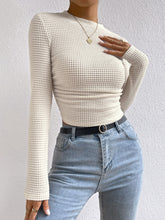 Load image into Gallery viewer, Honey Round Neck Long Sleeve T-Shirt
