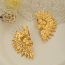 Load image into Gallery viewer, Titanium Steel Gold-Plated Earrings