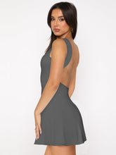 Load image into Gallery viewer, Backless Wide Strap Mini Dress