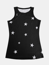 Load image into Gallery viewer, Full Size Star Round Neck Tank