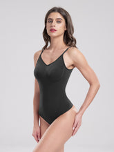 Load image into Gallery viewer, V-Neck Spaghetti Strap Active Bodysuit